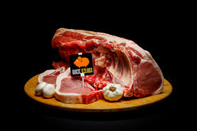 Filet kotelet met been duroc d'olives
