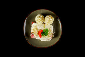 Witloof in hesp met kaassaus