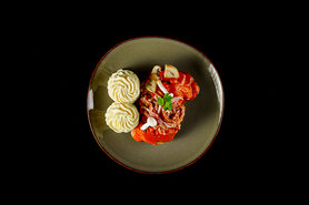 Rundtong in madeira saus